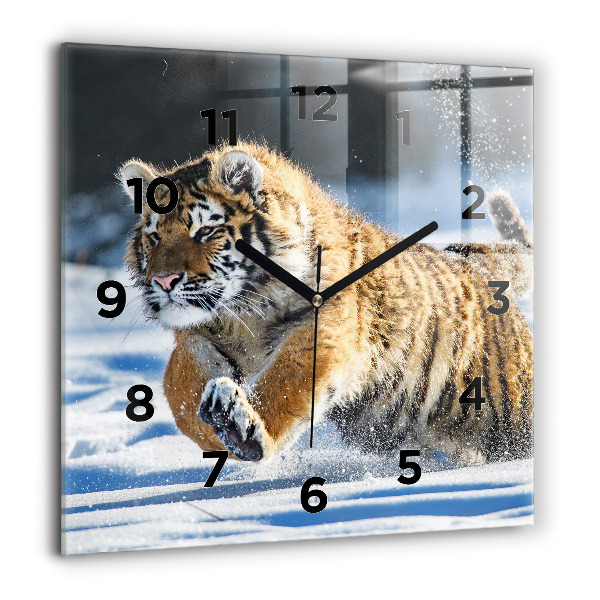 Reloj cuadrado Paso adelante audaz