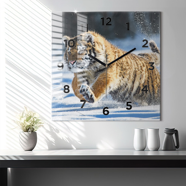 Reloj cuadrado Paso adelante audaz