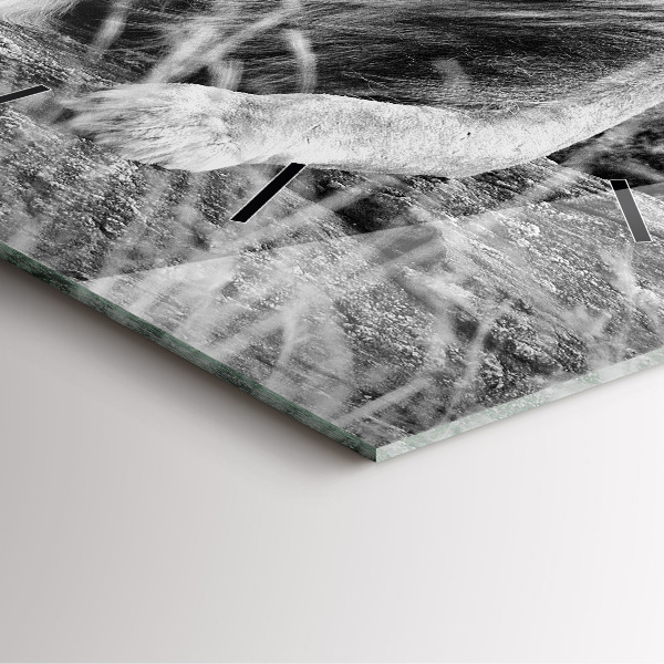 Reloj cuadrado Abstracto - León