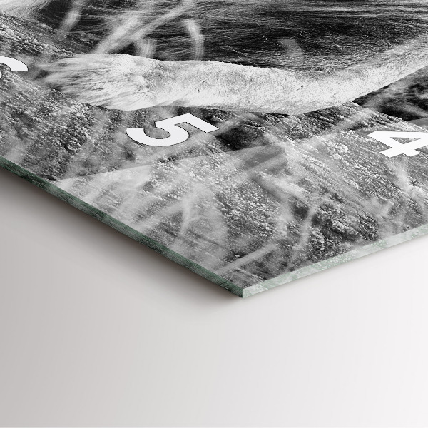 Reloj cuadrado Abstracto - León