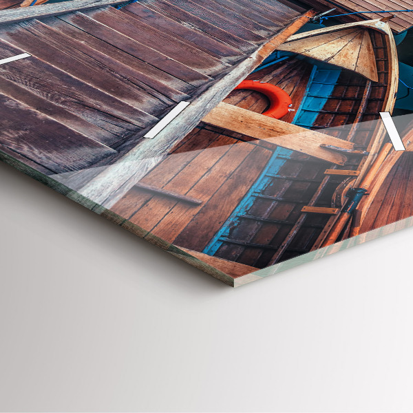 Reloj cuadrado Plataforma y lago