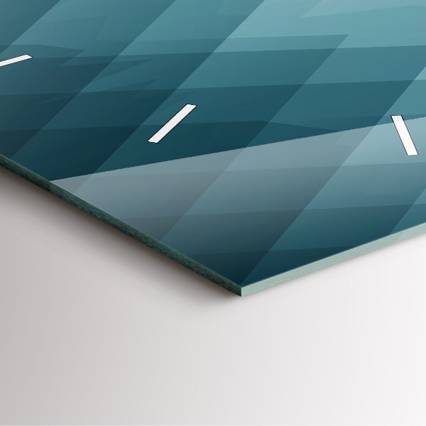 Reloj de pared cuadrado Figuras geométricas