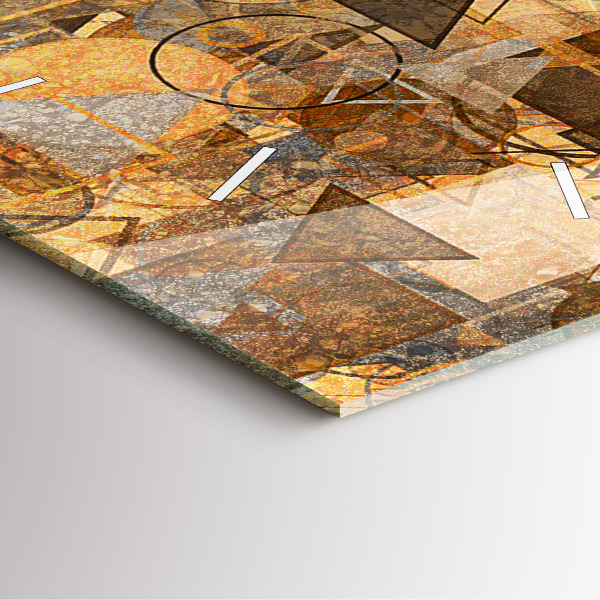 Reloj de pared cuadrado Formas geométricas