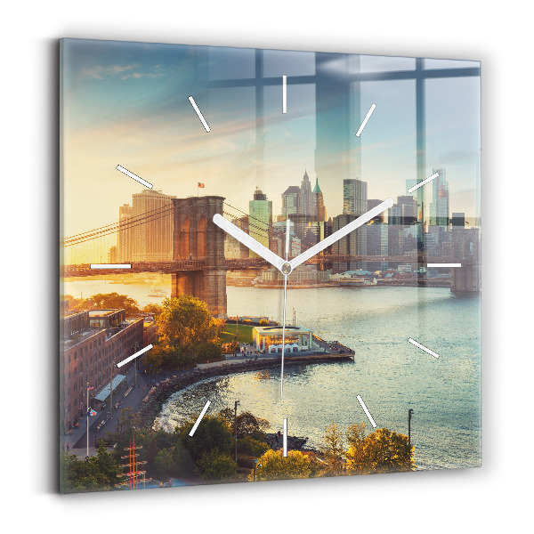Reloj cuadrado Nueva York Manhattan