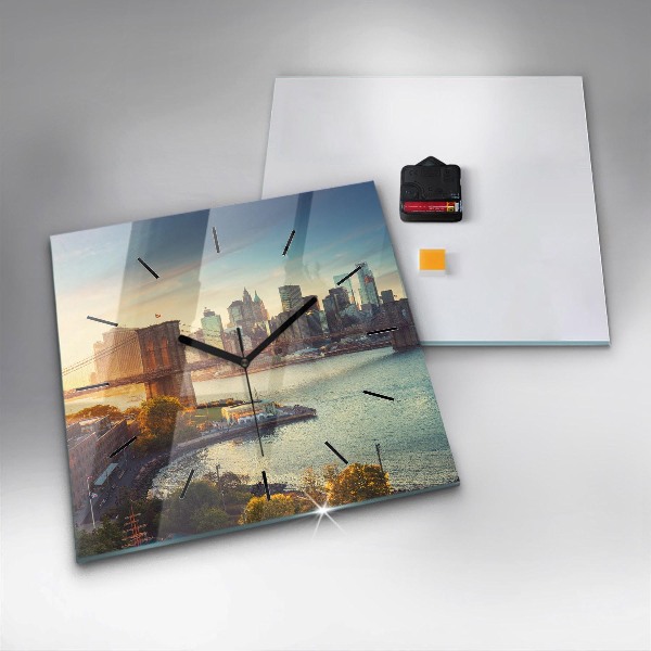 Reloj cuadrado Nueva York Manhattan