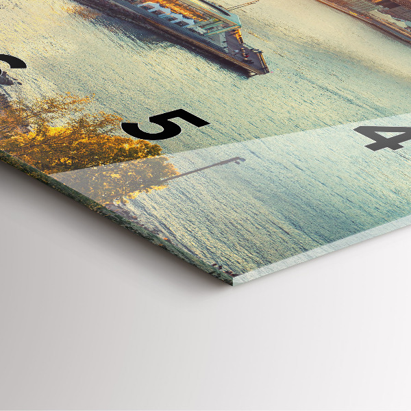 Reloj cuadrado Nueva York Manhattan