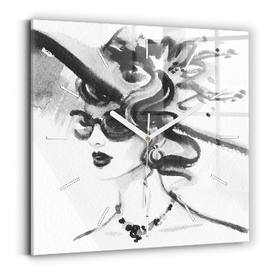 Reloj cuadrado Mujer a la moda