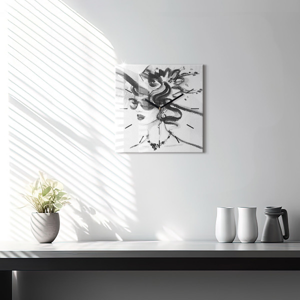 Reloj cuadrado Mujer a la moda