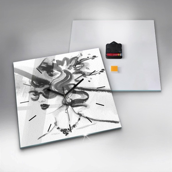 Reloj cuadrado Mujer a la moda