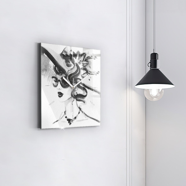 Reloj cuadrado Mujer a la moda