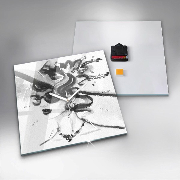 Reloj cuadrado Mujer a la moda