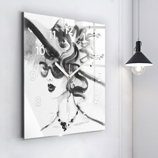 Reloj cuadrado Mujer a la moda