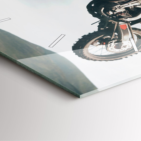 Reloj cuadrado Moto estilo adrenalina