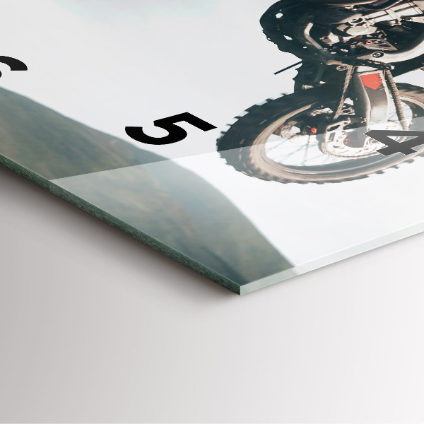 Reloj cuadrado Moto estilo adrenalina