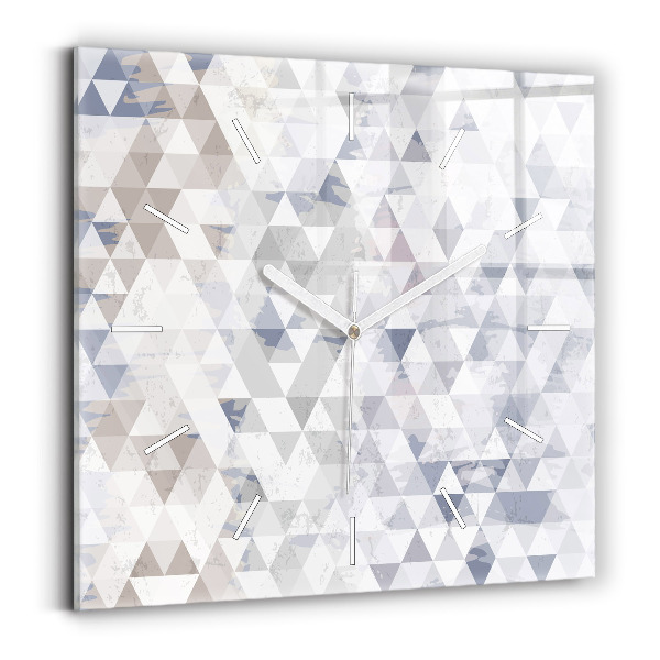 Reloj cuadrado Dibujo geométrico