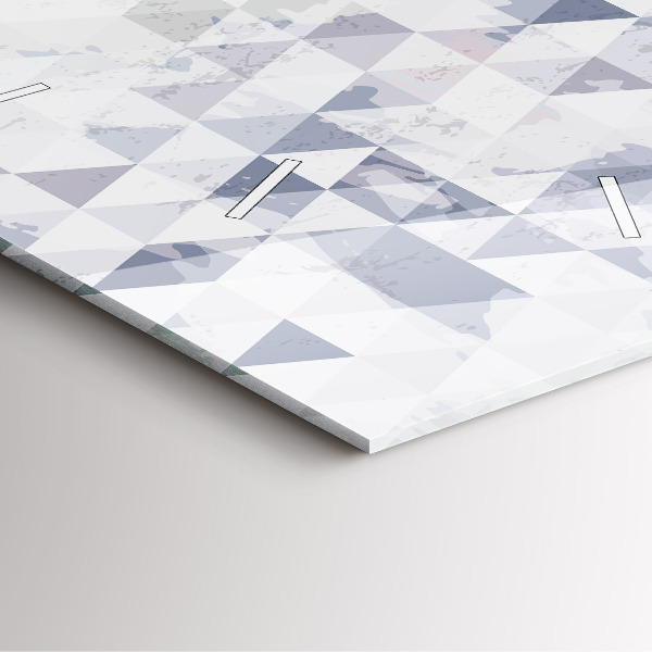 Reloj cuadrado Dibujo geométrico