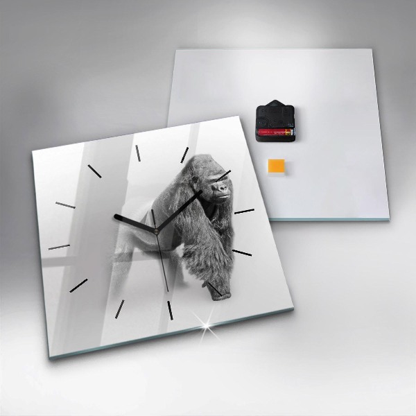 Reloj cuadrado Colección de arte animal