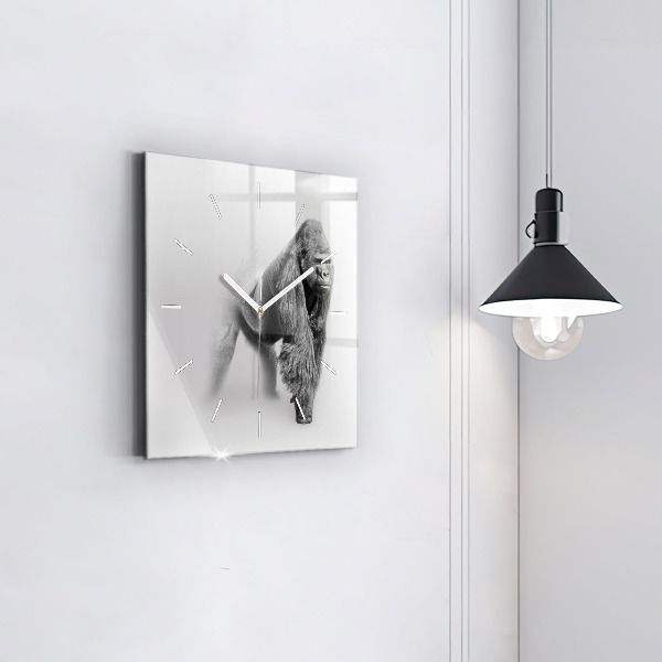 Reloj cuadrado Colección de arte animal
