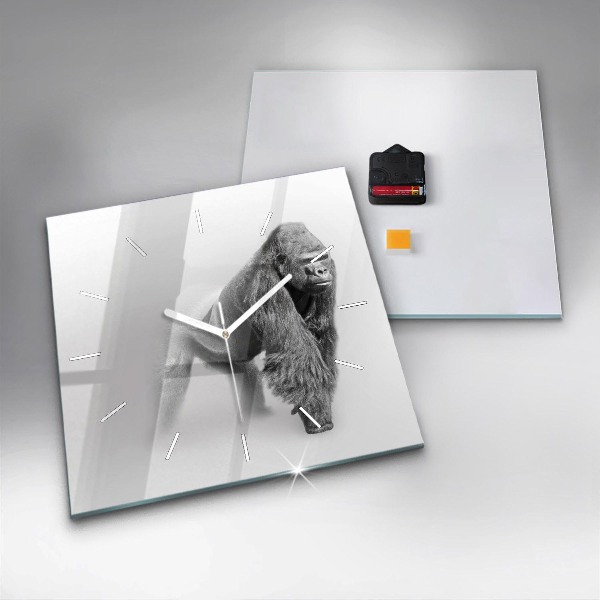 Reloj cuadrado Colección de arte animal