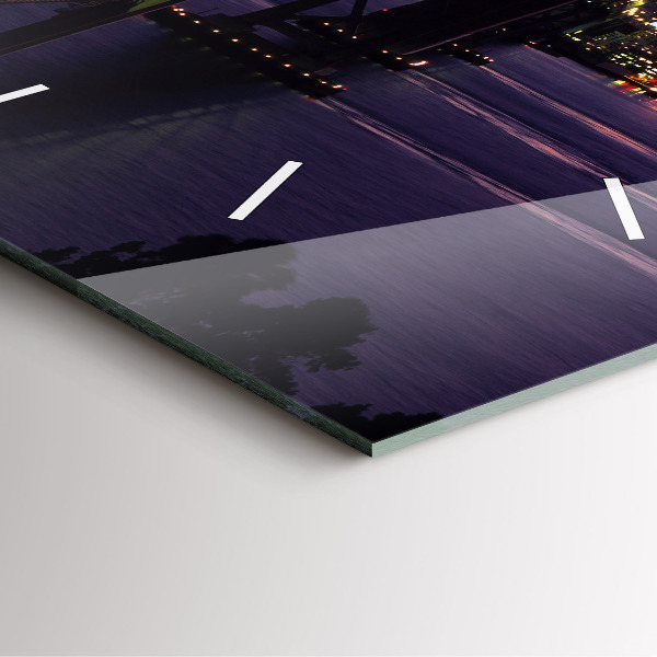 Reloj cuadrado Puesta de sol en USA