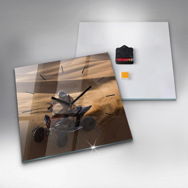 Reloj cuadrado Quad en el desierto