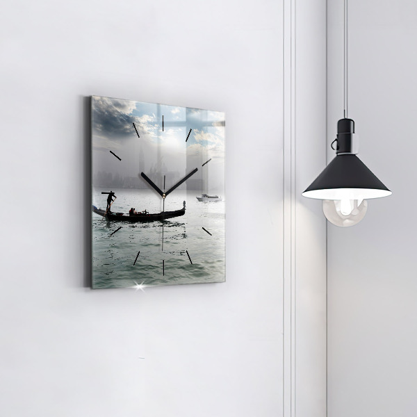 Reloj cuadrado Góndola de Venecia