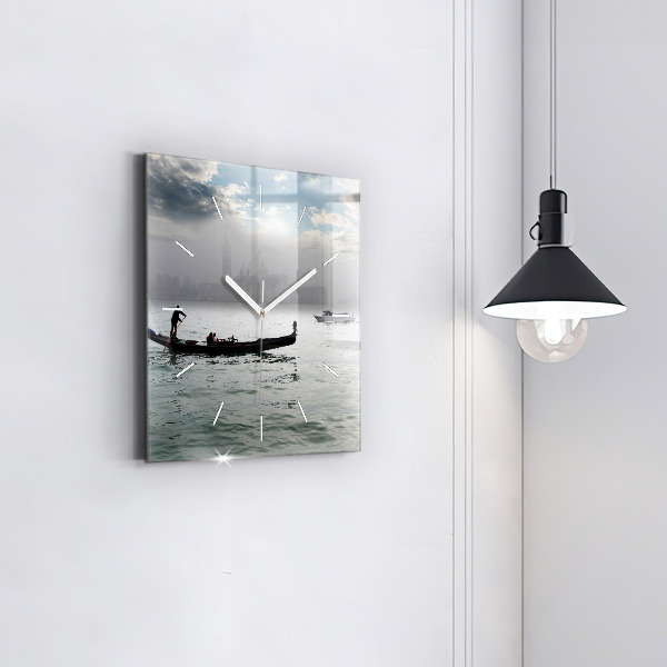 Reloj cuadrado Góndola de Venecia