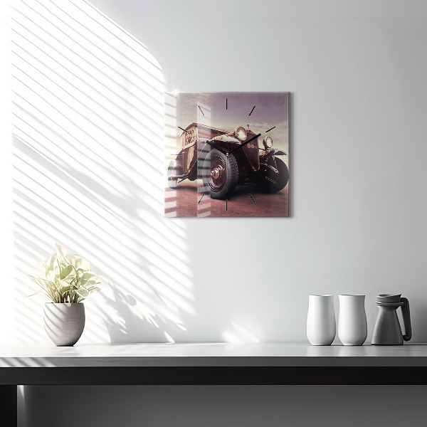 Reloj cuadrado Coche antiguo