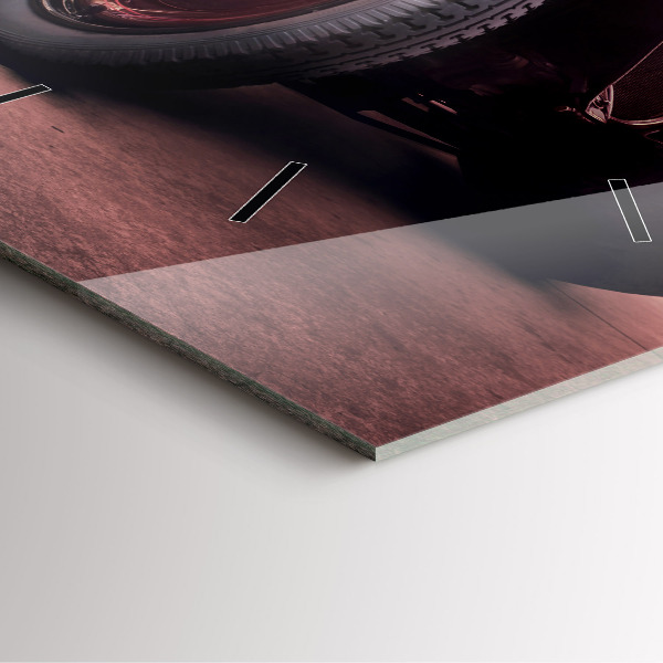 Reloj cuadrado Coche antiguo