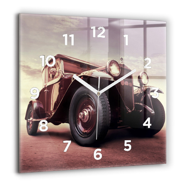 Reloj cuadrado Coche antiguo
