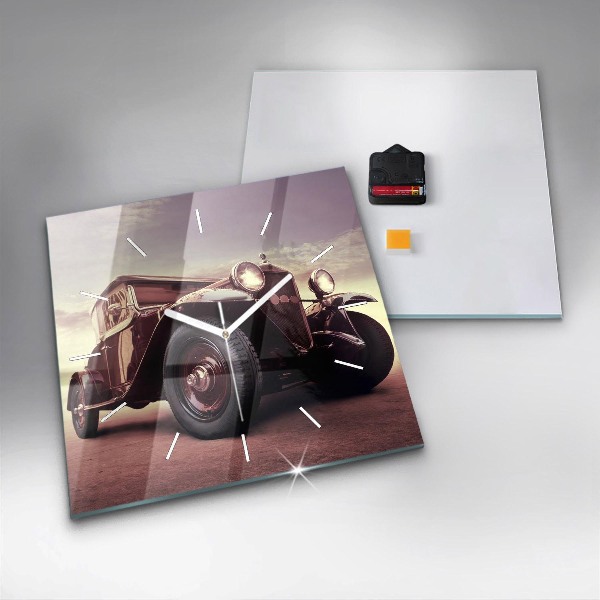 Reloj cuadrado Coche antiguo