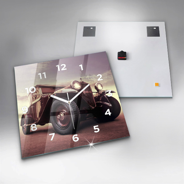 Reloj cuadrado Coche antiguo