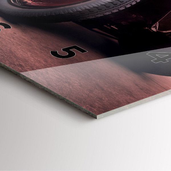 Reloj cuadrado Coche antiguo