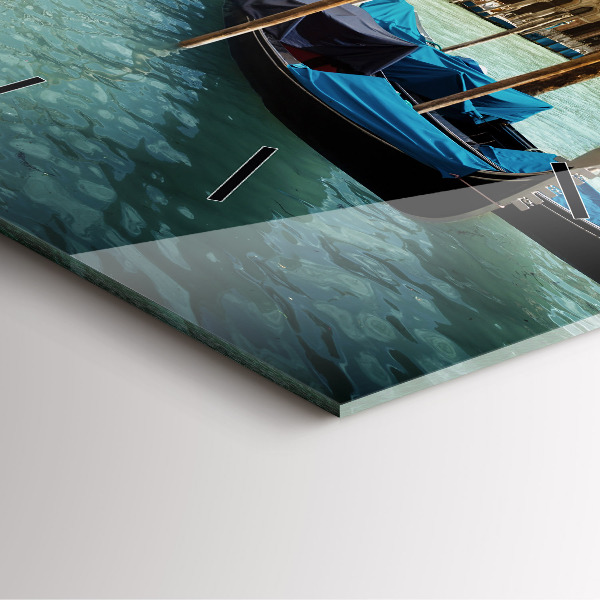 Reloj cuadrado Góndolas Venecia Italia