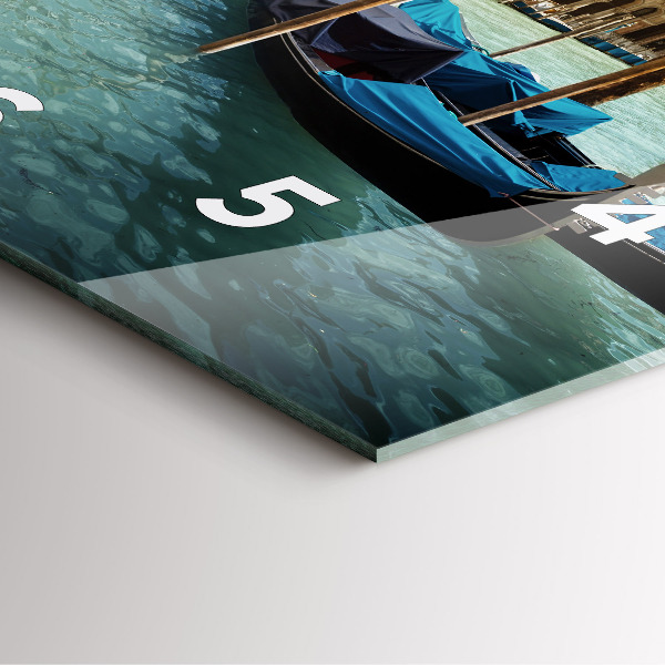 Reloj cuadrado Góndolas Venecia Italia