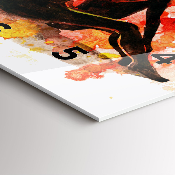 Reloj cuadrado Amor y una pareja de enamorados