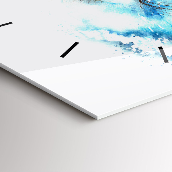 Reloj cuadrado Ojo marino