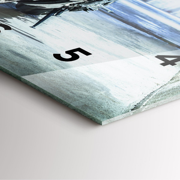 Reloj cuadrado Moto en un callejón