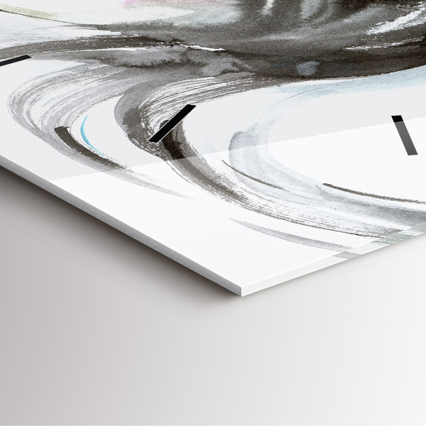 Reloj cuadrado Caballo y mujer abstractos