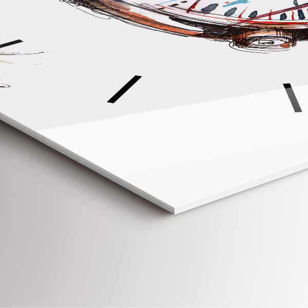 Reloj cuadrado Reloj suizo