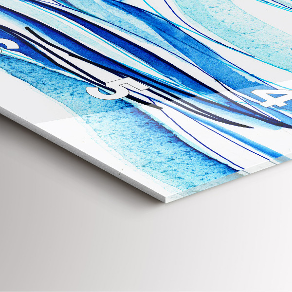 Reloj cuadrado Tabla de surf