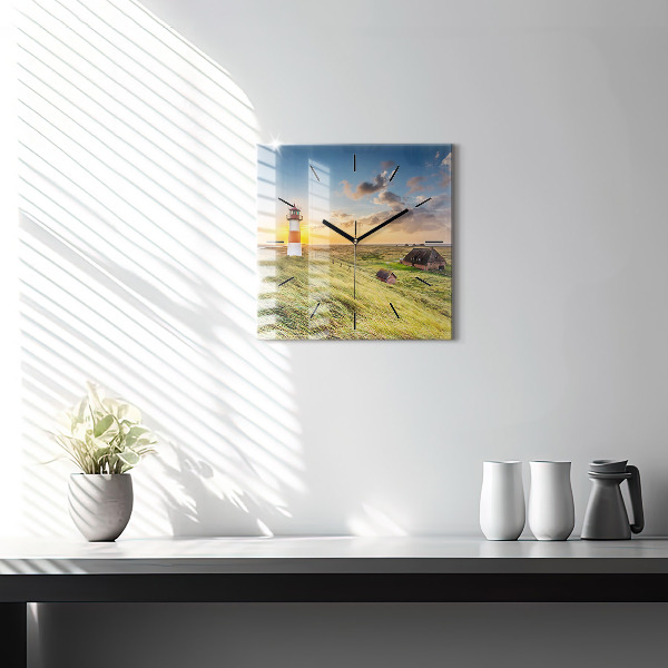 Reloj de pared cuadrado Faro