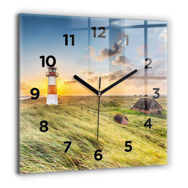 Reloj de pared cuadrado Faro