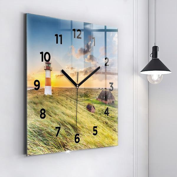 Reloj de pared cuadrado Faro