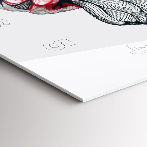 Reloj cuadrado Cogidos de la mano