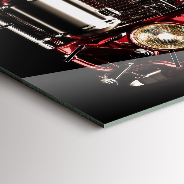 Reloj cuadrado Coche antiguo de época