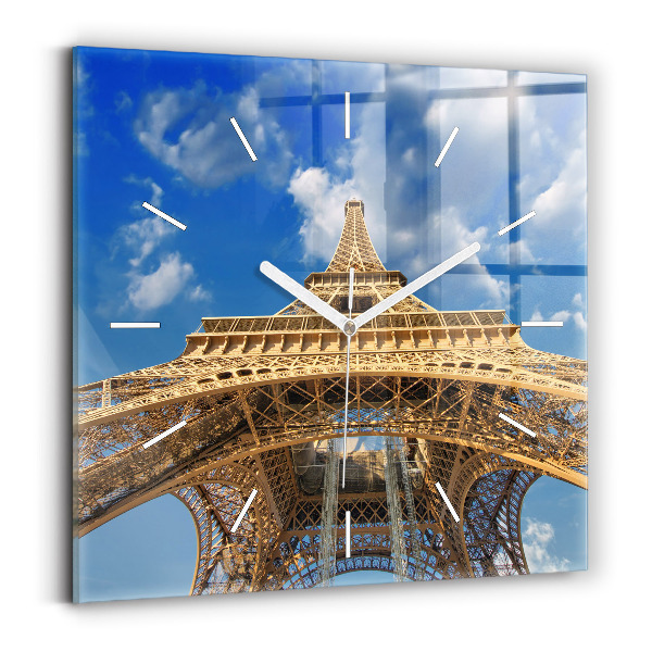 Reloj cuadrado Francia Torre Eiffel