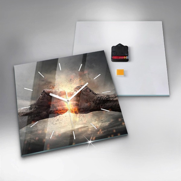 Reloj cuadrado Puños Poder