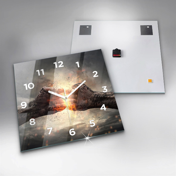 Reloj cuadrado Puños Poder