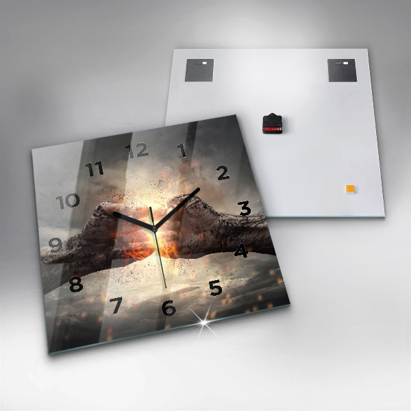 Reloj cuadrado Puños Poder
